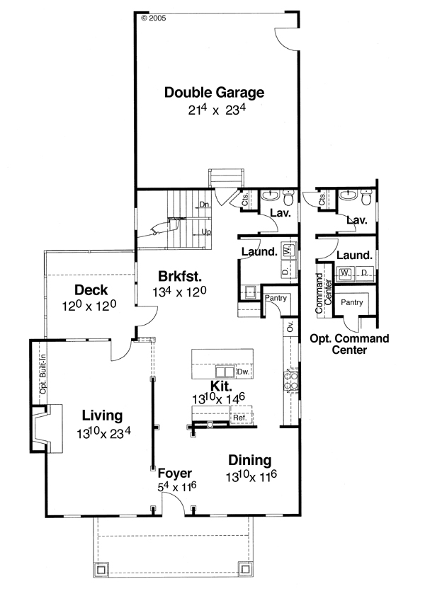 First Floor image of Chadwick House Plan